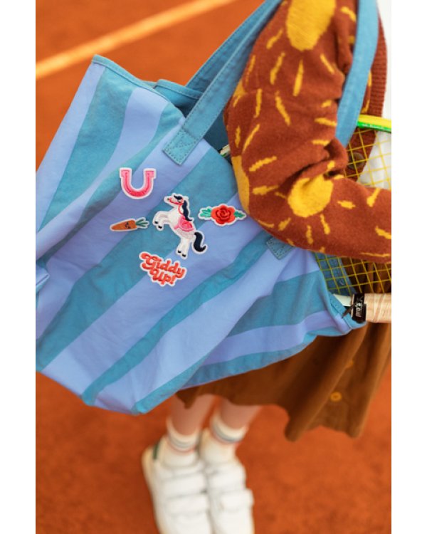 Iron on patches Giddy up, mix, 2-7x3.5-7 cm (1 pkt / 5 pc.)