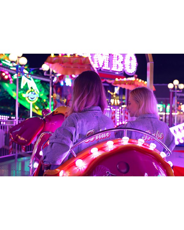 Iron on patch Bride, mix, 22x8cm