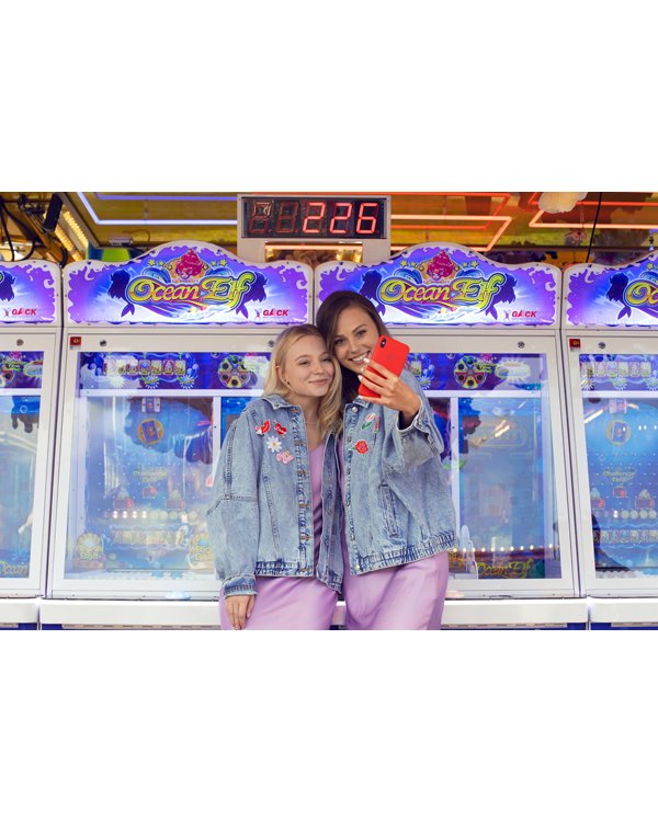 Iron on patches Flowers, mix, 4.5-6.5x4.5-7cm (1 pkt / 3 pc.)