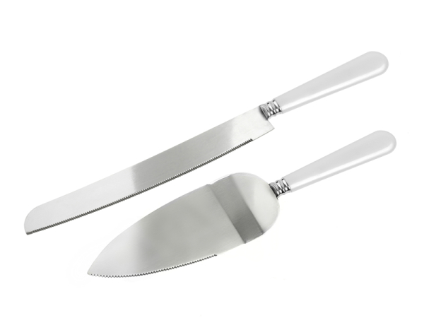 Cake knife and a server (1 pkt / 2 pc.)