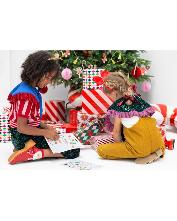 Christmas stickers Winter fores, mix