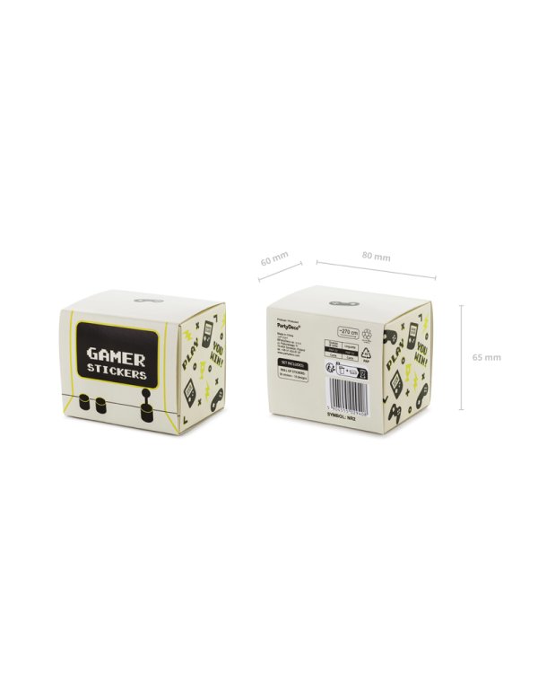 Mini stickers Gamer, mix