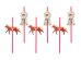 Straws Horses, 19.5 cm, mix (1 pkt / 6 pc.)