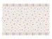 Paper tablecloth Confetti, mix, 180x120 cm