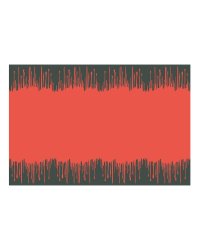 Paper tablecloth Dripping blood, 180x120 cm, red-black