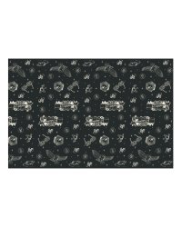 Paper tablecover Harry Potter, 180x120 cm, black