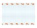Paper Tablecloth Checkered with Horses, mix, 180x120 cm