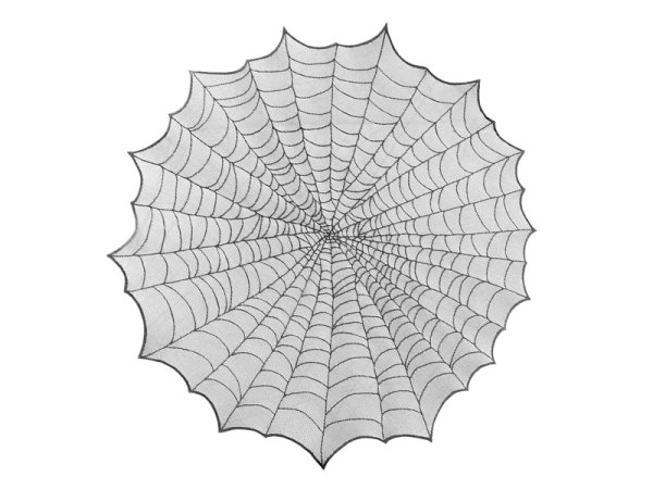 Обложка книги «Spider Web Tablecloth, 124cm»