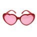 Glasses Hearts, red