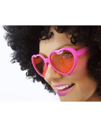 Glasses Hearts, pink