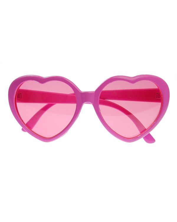 Glasses Hearts, pink