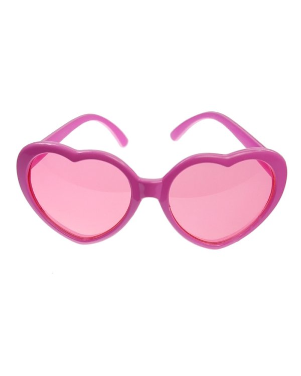 Glasses Hearts, pink