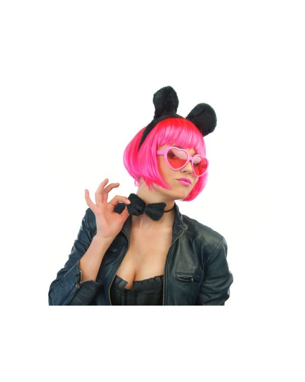 Glasses Hearts, pink