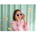 Glasses Happy Birthday, 18.5x7.5 cm, pink