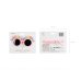 Glasses Happy Birthday, 18.5x7.5 cm, pink