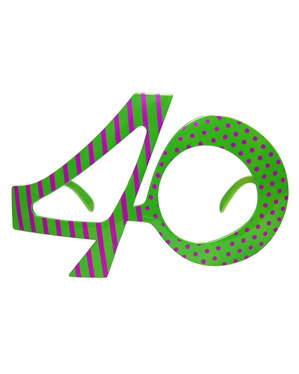 Glasses 40, green
