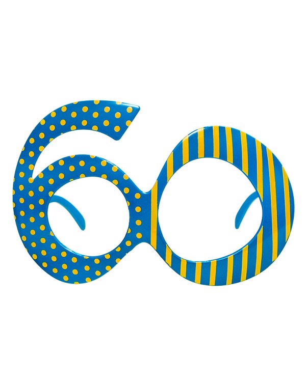 Glasses 60, blue