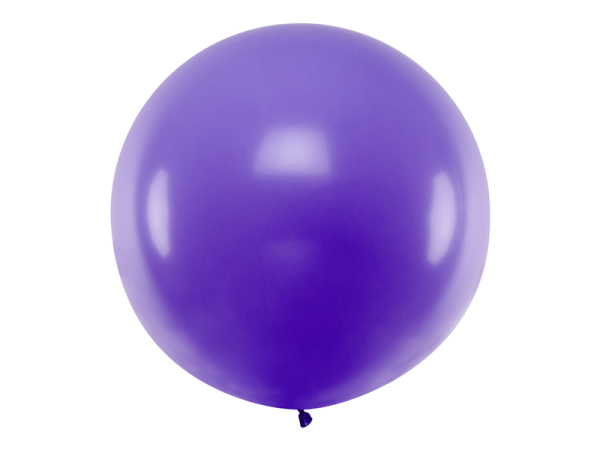 Round Balloon 1m, Pastel Lavender Round Balloon 1m, Pastel Lavender