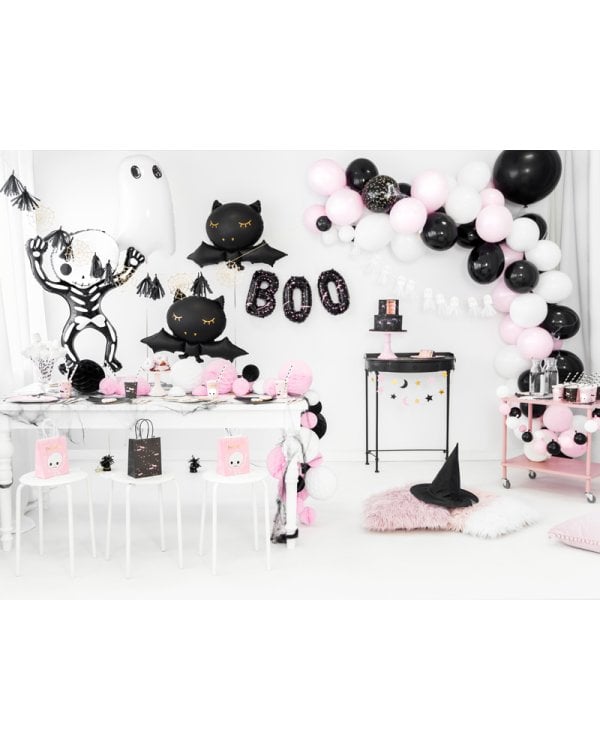 Round Balloon 1m, Pastel Black