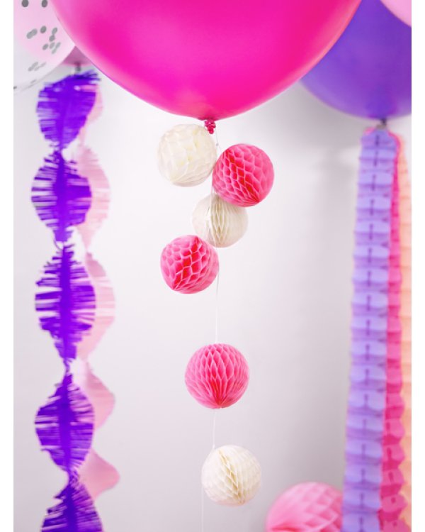 Round Balloon 1m, Pastel Fuchsia