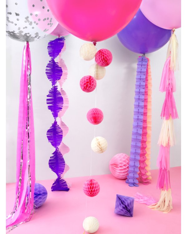 Round Balloon 1m, Pastel Fuchsia