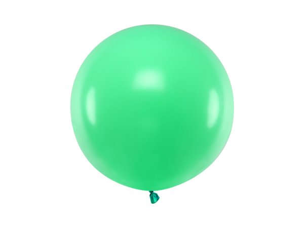 Round balloon 60 cm, Pastel Green