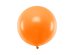 Round balloon 60 cm, Pastel Mandarin Orange