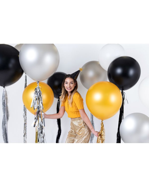 Round balloon 60 cm, Metallic Gold