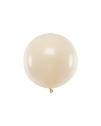 Round balloon 60 cm, nude