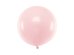 Round Balloon 60cm, Pastel Pale Pink