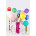 Round balloon 60 cm, Pastel Blue