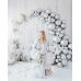 Round Glossy Balloon 60cm, silver