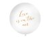 Giant Balloon 1 m, Love is in the air, white