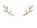 Headband Reindeer, gold, 34.5x22cm