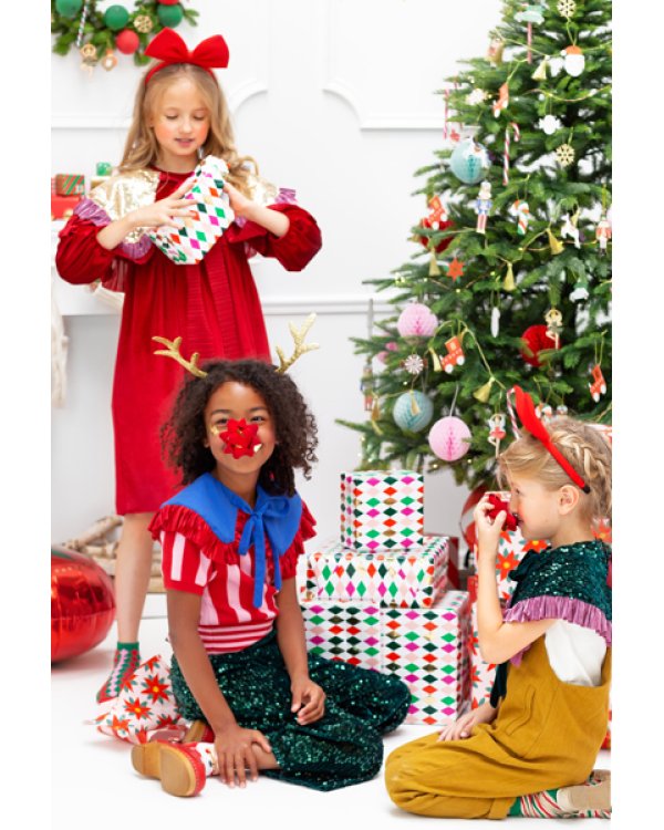 Headband Reindeer, gold, 34.5x22cm