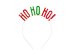 Headband HO HO HO!, mix, 17.5x20cm