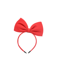Headband Bow, red, 18x21cm