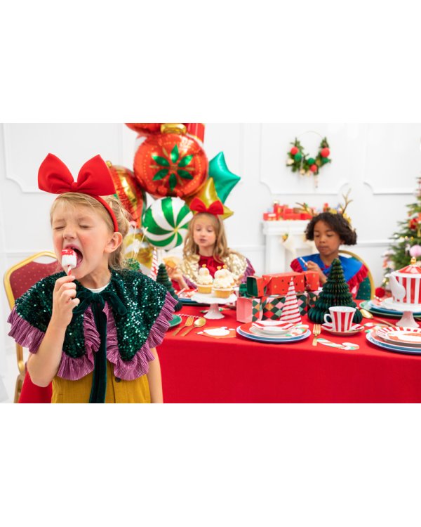 Headband Bow, red, 18x21cm