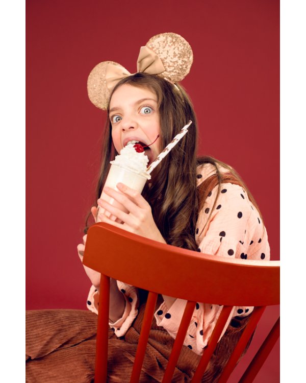 Headband Mouse, nude, 25x19cm