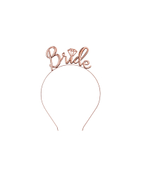 Headband Bride, rose gold