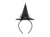 Witch Hat Headband, 17x28 cm, black