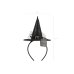 Witch Hat Headband, 17x28 cm, black