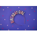 Headband Birthday Girl, mix Headband Birthday Girl, mix