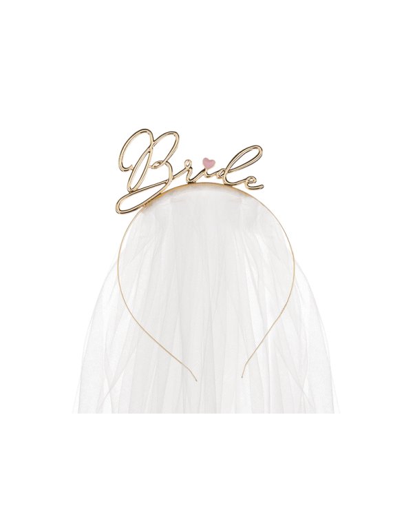 Headband Bride, gold