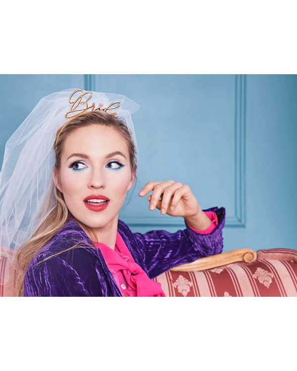 Headband Bride, gold