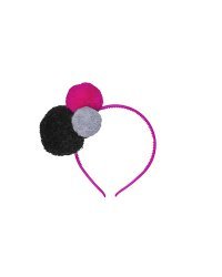 Pompom headband, mix