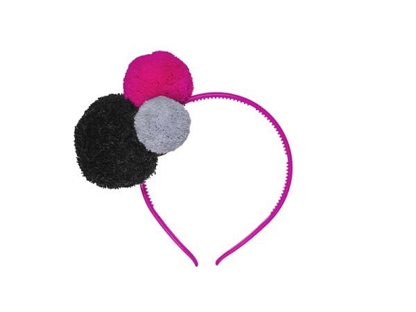 Pompom headband, mix