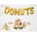 Printed Organza, white, 0.36 x 9m