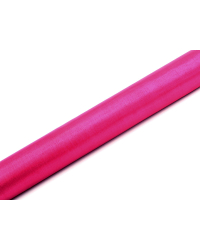 Organza Plain, dark pink, 0.36 x 9m (1 pc. / 9 lm)