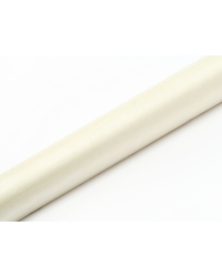 Organza Plain, light cream, 0.36 x 9m (1 pc. / 9 lm)